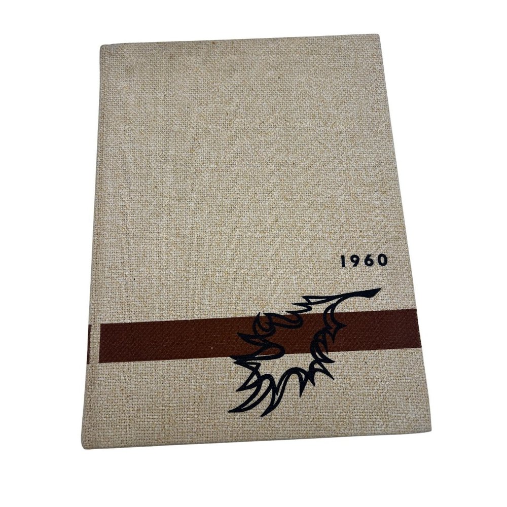Vintage 1960 Young Harris College Enotah Yearbook Hardcover Georgia College Life